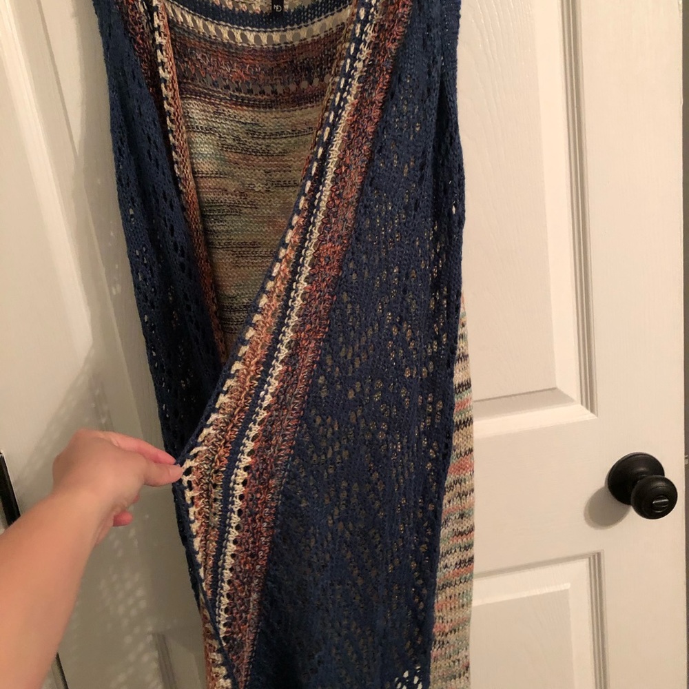 Long vest Cardigan